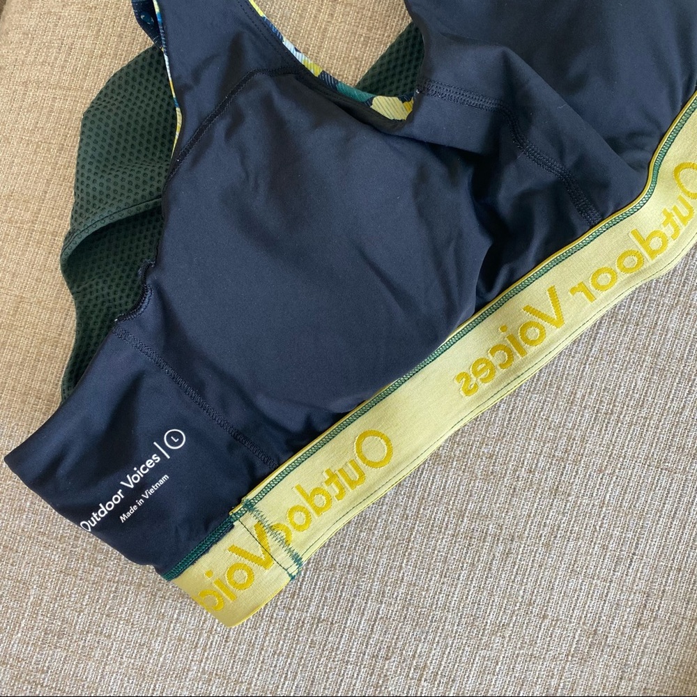 LIMITED EDITION Outdoor Voices Mineral Blooms Sports Bra - Picture 4 of 9